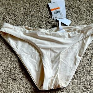 Becca Ruched Bikini Bottom Sz S NWT
